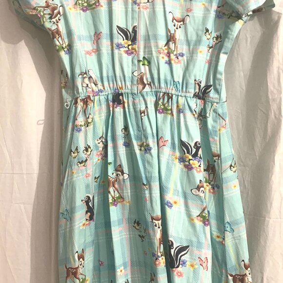 Disney Loungefly Stitch Shoppe Bambi Laci Dress Size Large No Pin - Picture 3 of 7
